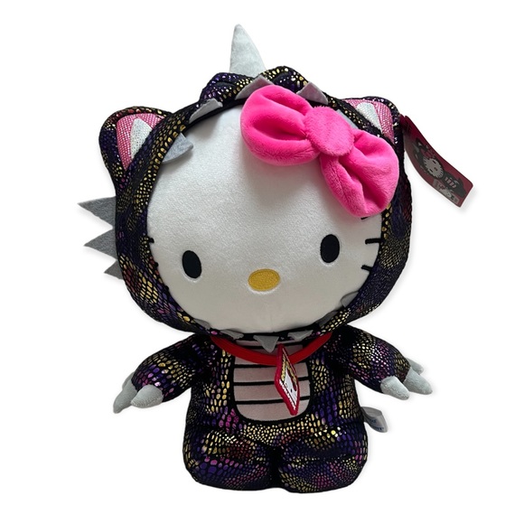Hello Kitty Other - NWT Hello Kitty dinosaur Cosplay Con plush